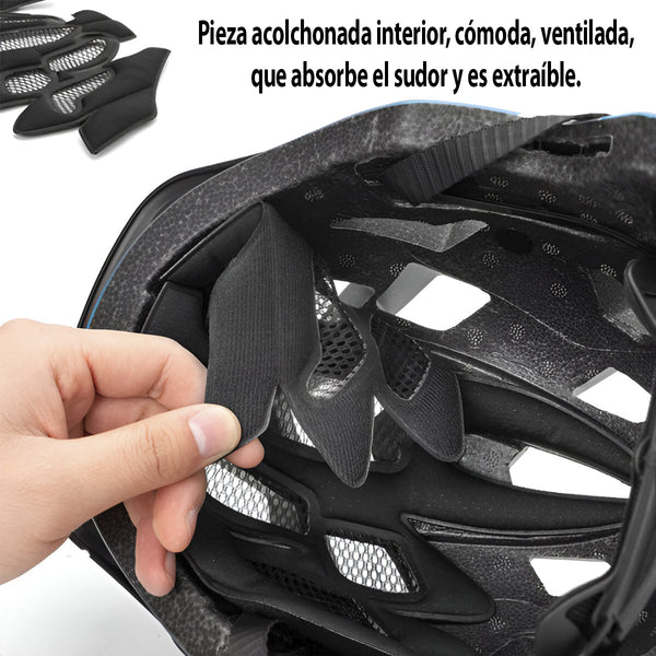 Casco para niños con careta removible