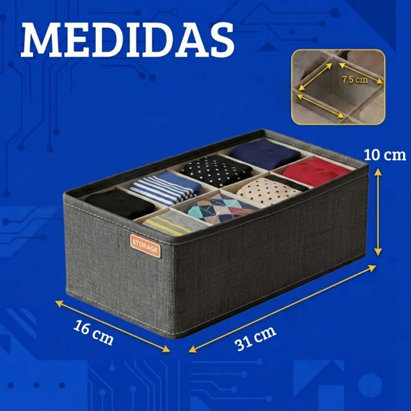 Organizador multiusos con 8 divisiones