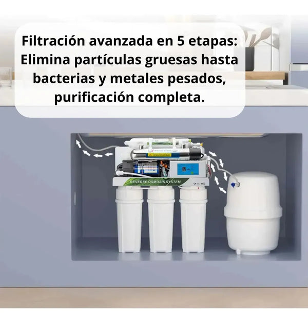 Purificador de agua de osmosis inversa