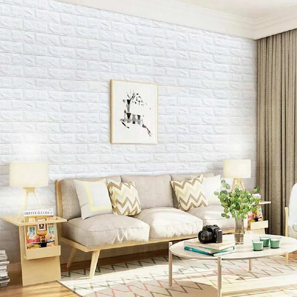 Rollo de revestimiento para pared simil ladrillo
