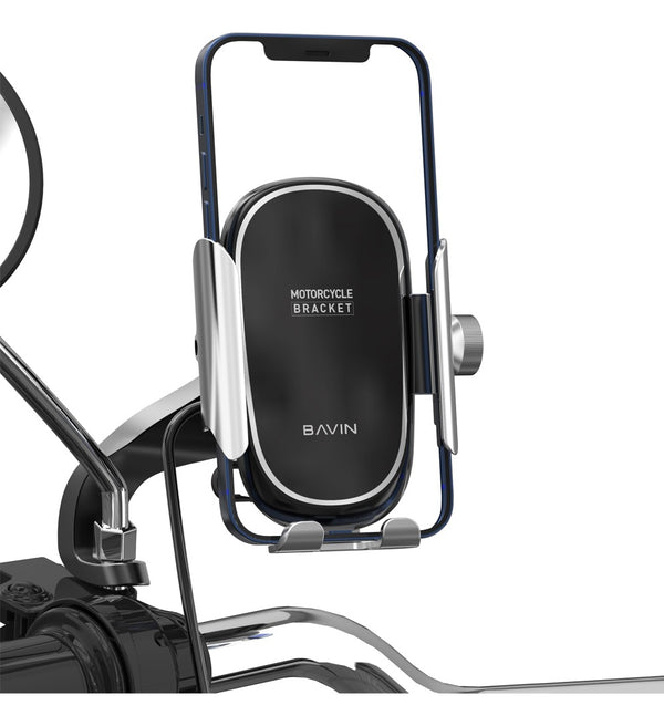 Soporte de celular con cargador USB