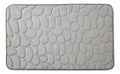 Alfombra De Baño Antideslizante Memory Diseño Rocas 80 X 50