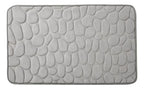 Alfombra De Baño Antideslizante Memory Diseño Rocas 80 X 50