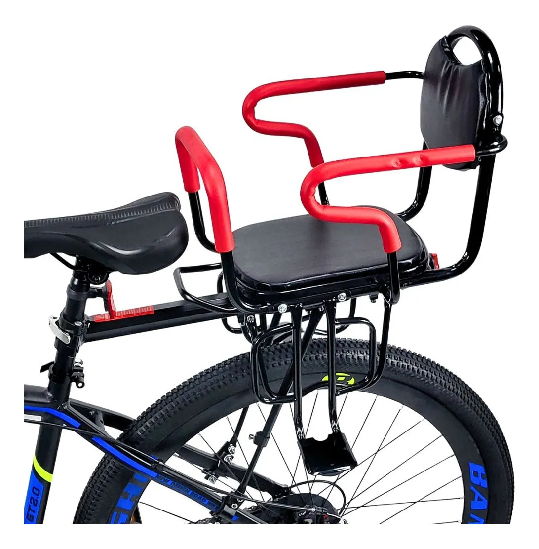 Silla Bicicleta Niños Trasera Requiere Parrilla C/ Posapies
