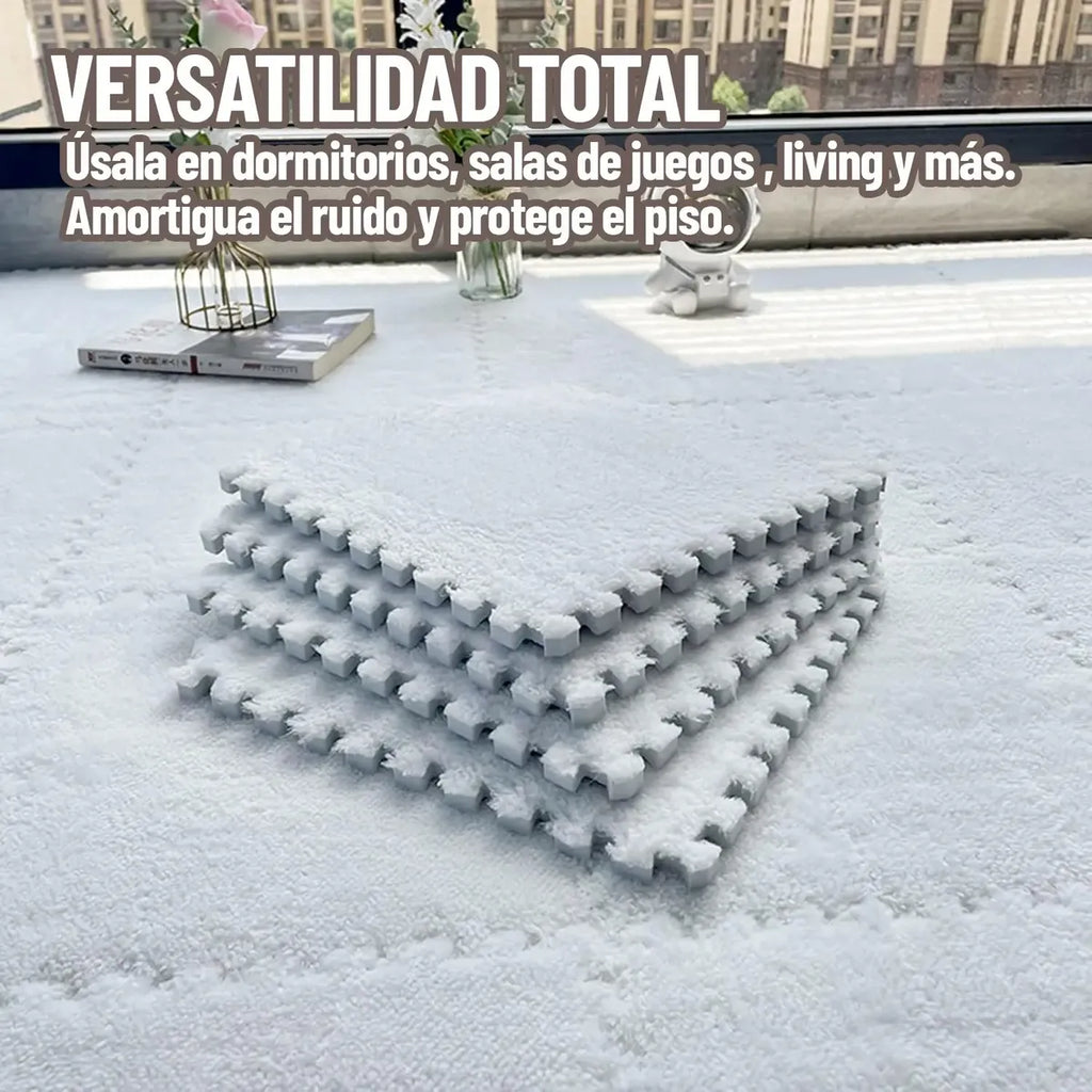 Alfombra antigolpes encastrable