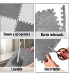 Alfombra antigolpes encastrable