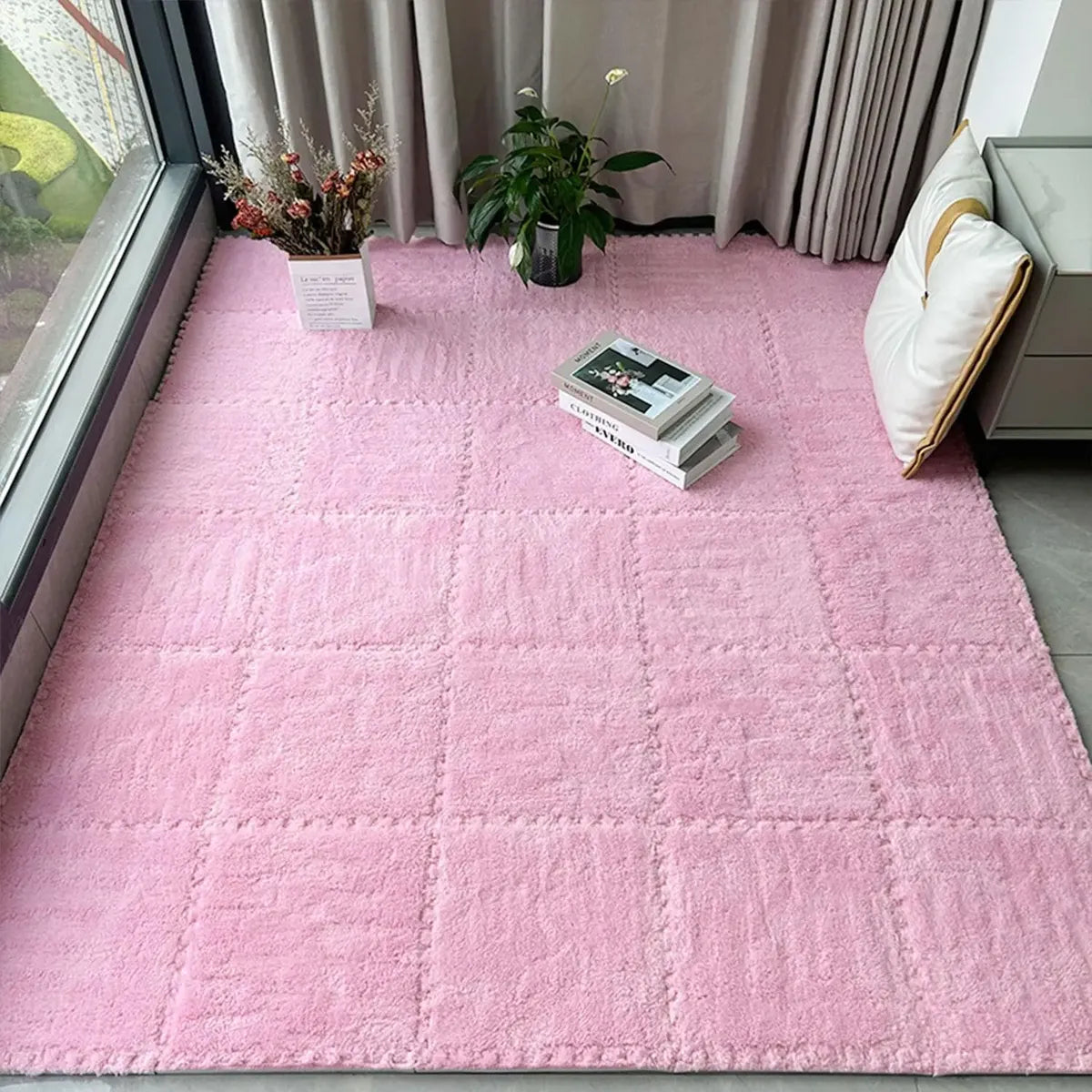 Alfombra antigolpes encastrable