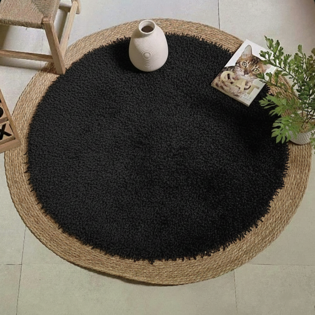Alfombra seagrass redonda