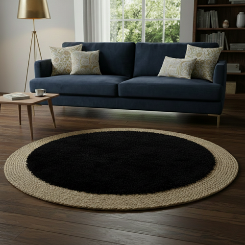 Alfombra seagrass redonda