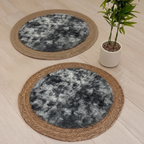 Alfombra Redonda Seagrass Yute 185 Cm Tejido Artesanal Indu®