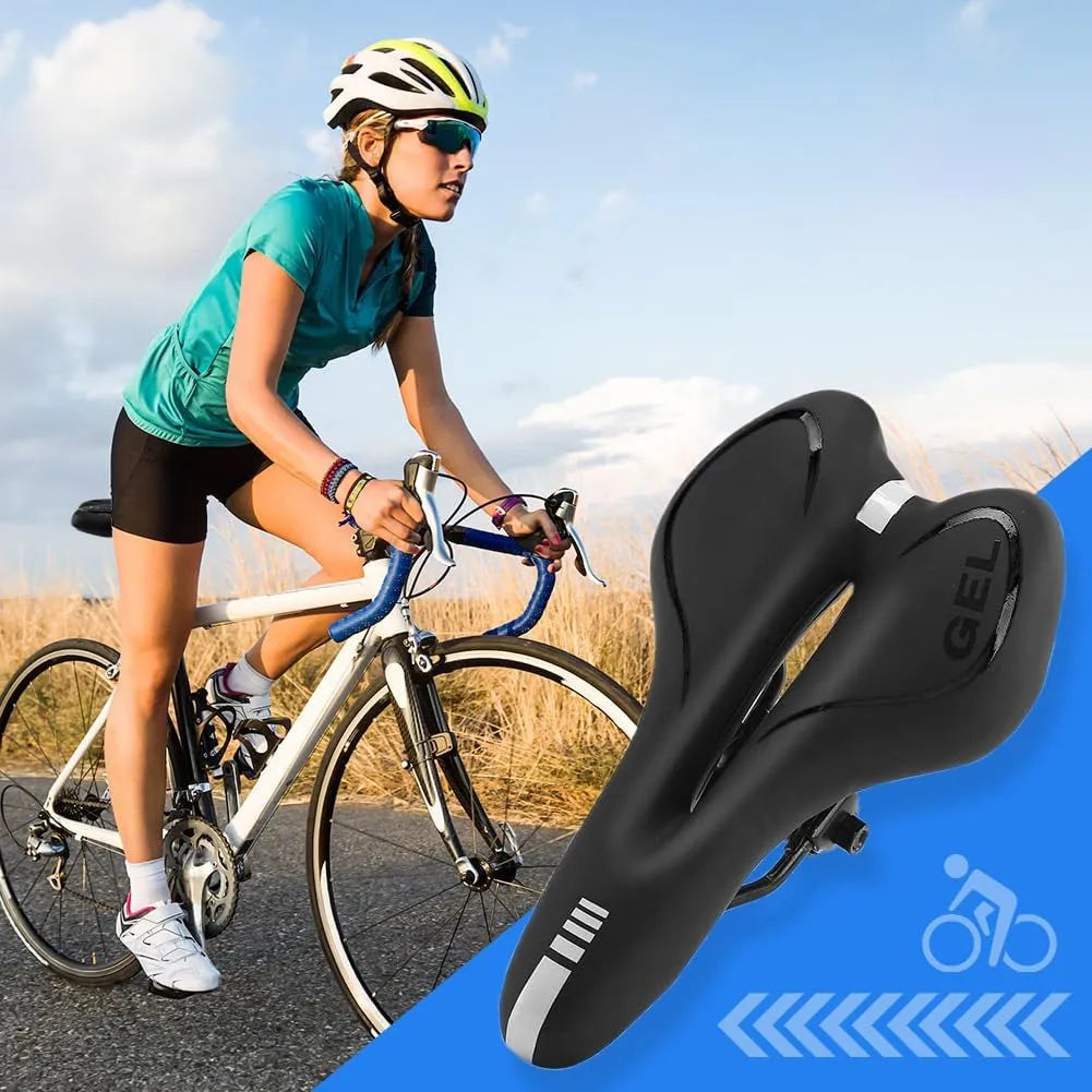 Asiento para bicicleta anti prostático