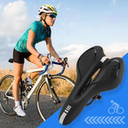 Asiento para bicicleta anti prostático