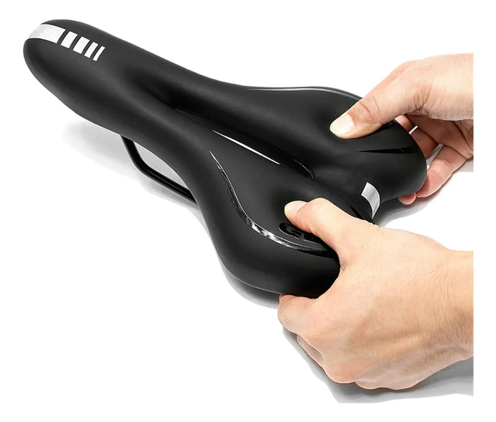 Asiento para bicicleta anti prostático