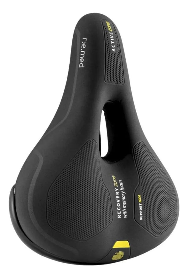 Asiento de bicicleta con absorción de impacto