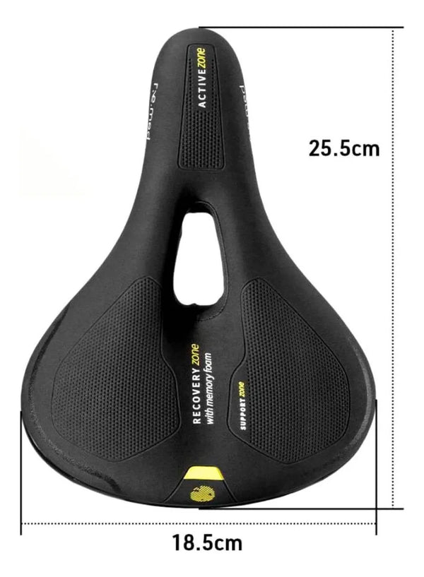 Asiento de bicicleta con absorción de impacto