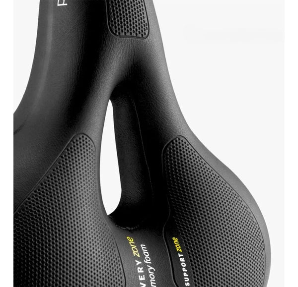 Asiento de bicicleta con absorción de impacto