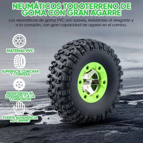 Auto A Control Remoto Todo Terreno