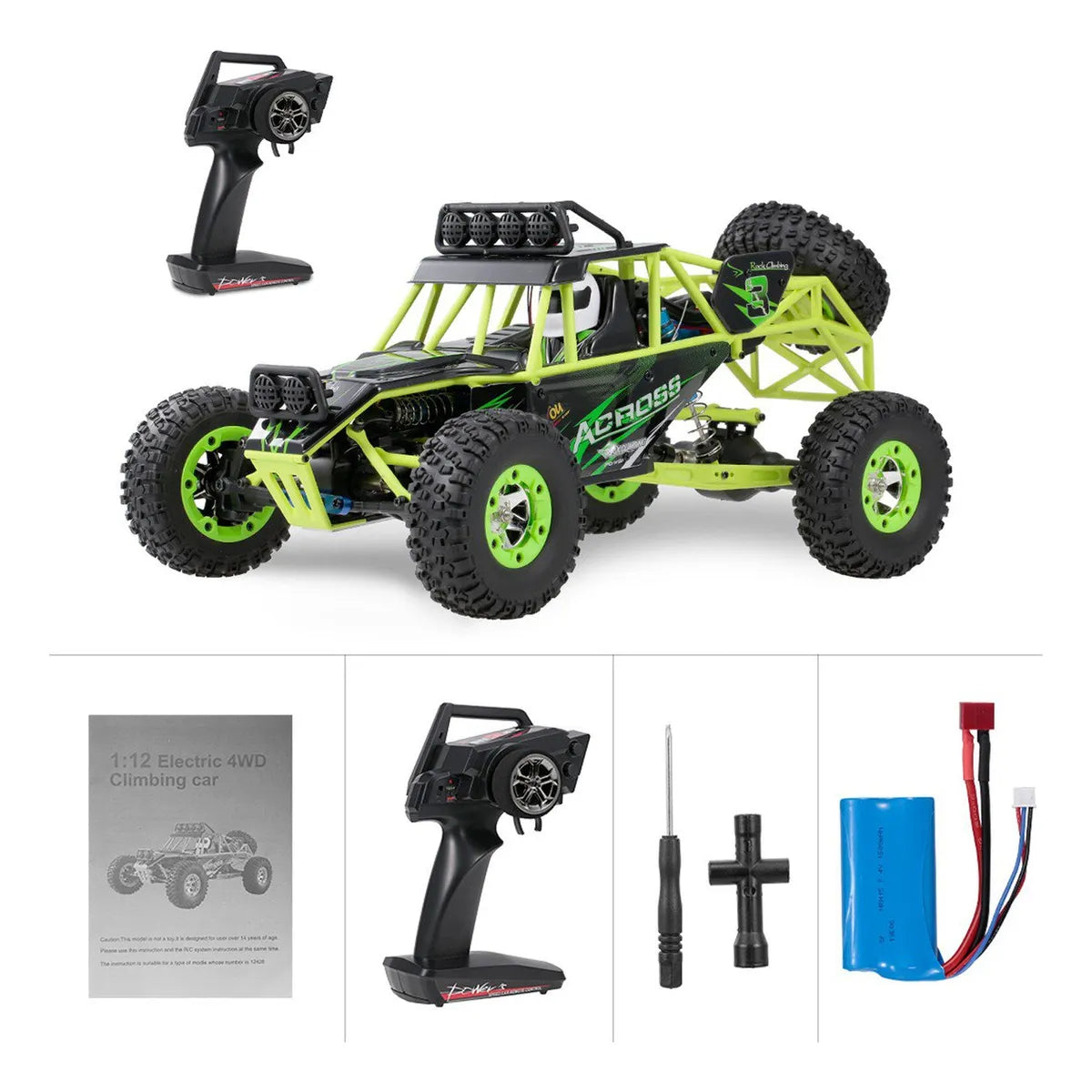Auto A Control Remoto Todo Terreno
