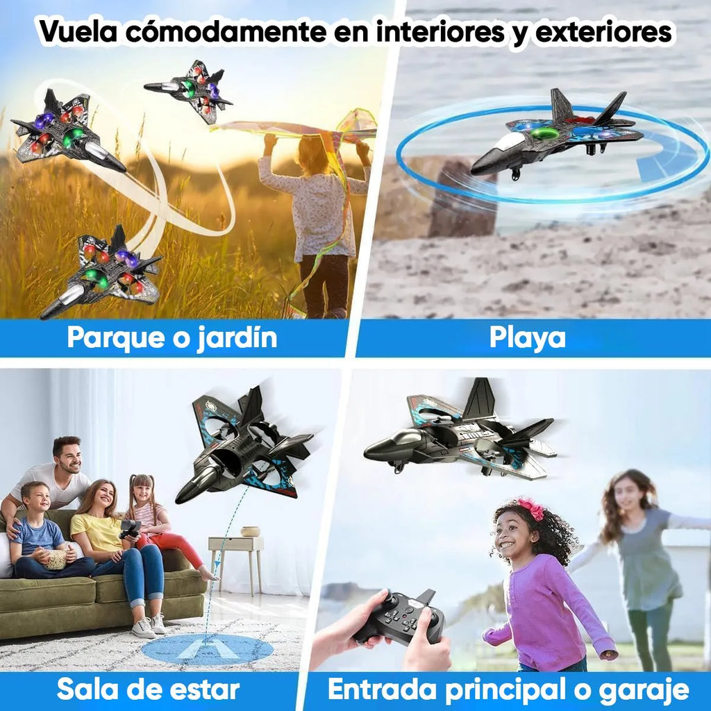 Avión a control remoto volador