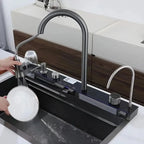 Bacha multifuncional para cocina en acero inoxidable