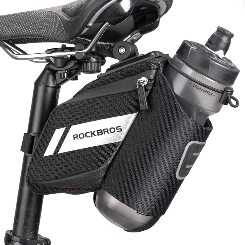 Bolso Rockbros para bicicleta con porta caramañola