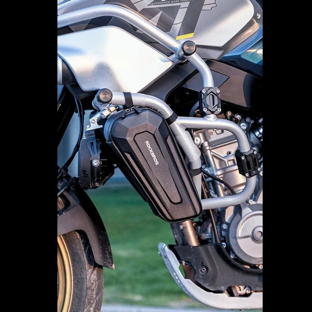 Bolso rídigo impermeable para bicicleta o motocicleta