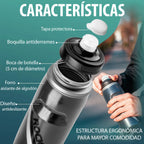 Botella caramañola térmica