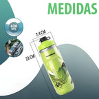 Botella caramañola térmica