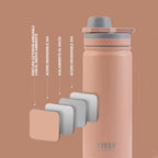 Botella térmica 750ml sin BPA TYESO