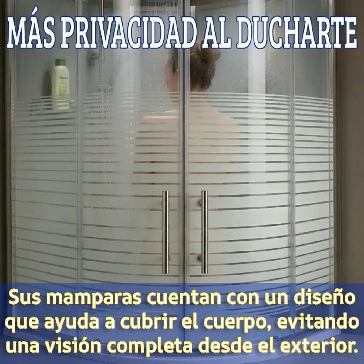 Cabina de ducha esquinera en aluminio