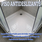 Cabina de ducha esquinera en aluminio