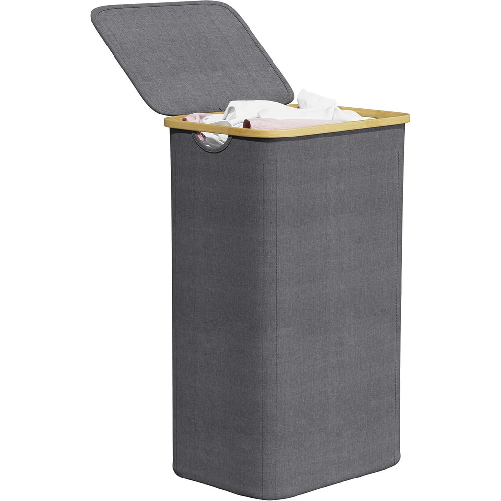 Canasto organizador plegable con tapa