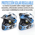 Casco para niños con careta removible