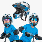 Casco para niños con careta removible