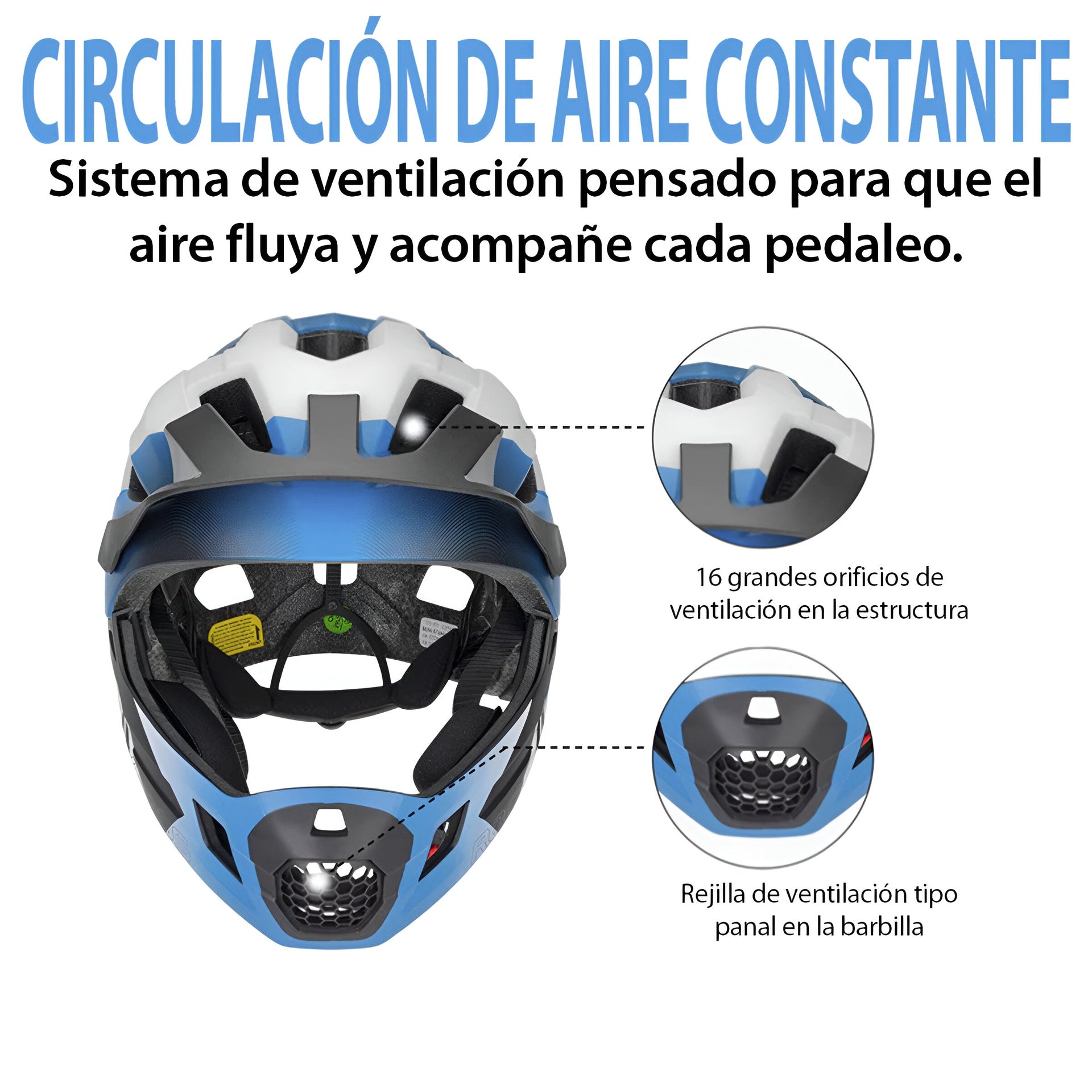 Casco para niños con careta removible