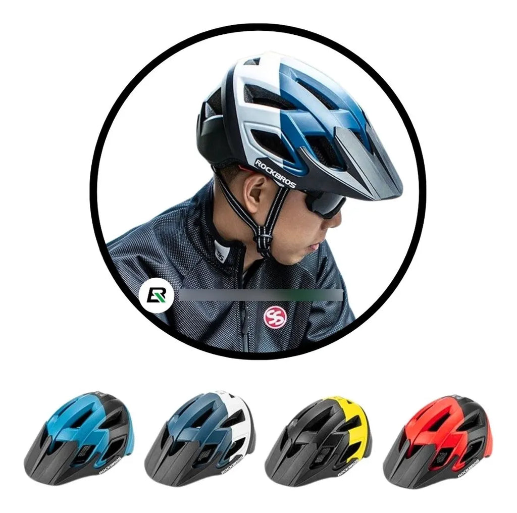 Casco con visera desmontable