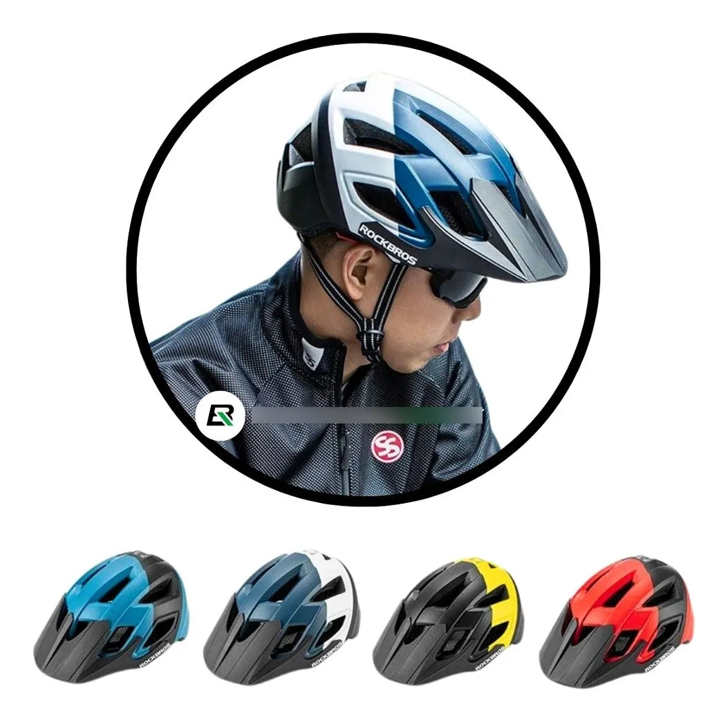 Casco con visera desmontable