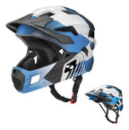 Casco para niños con boquera removible