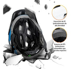 Casco para niños con boquera removible