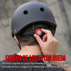 Casco profesional negro mate
