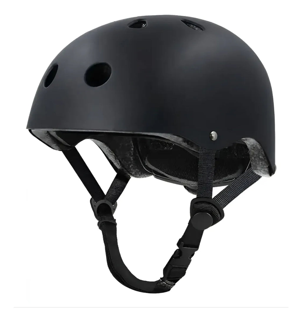 Casco profesional negro mate