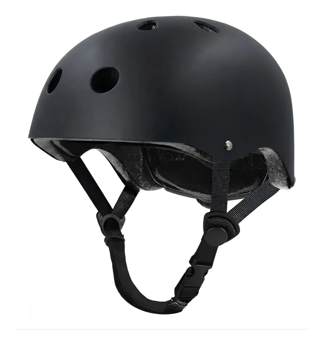 Casco profesional negro mate
