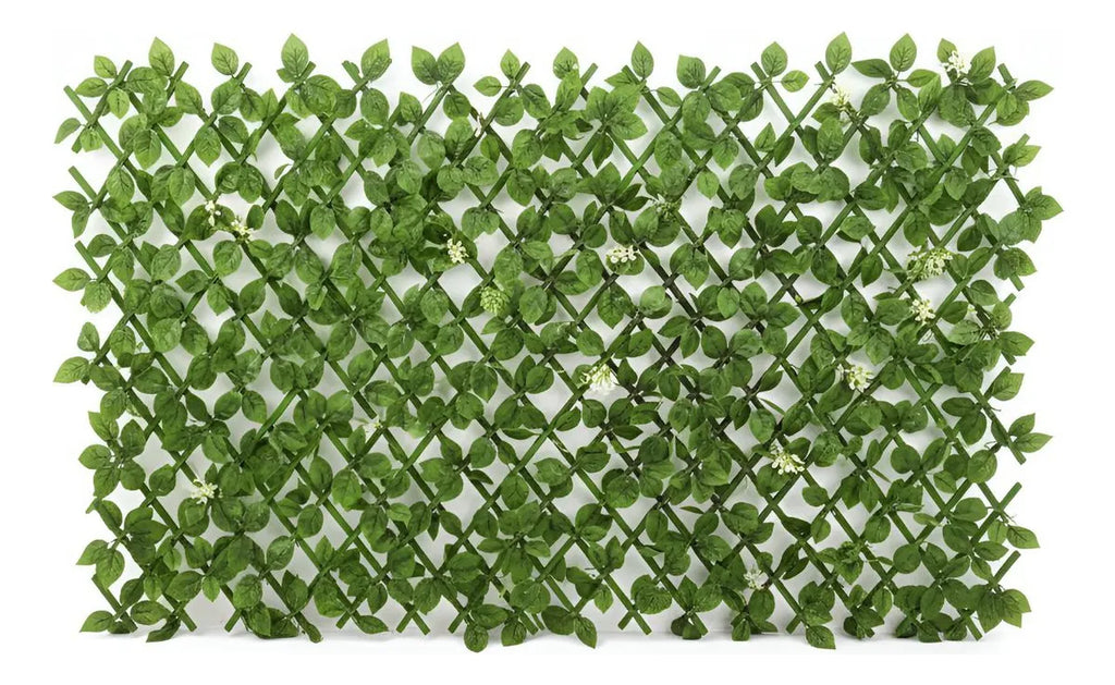 Cerco de enredadera artificial extensible