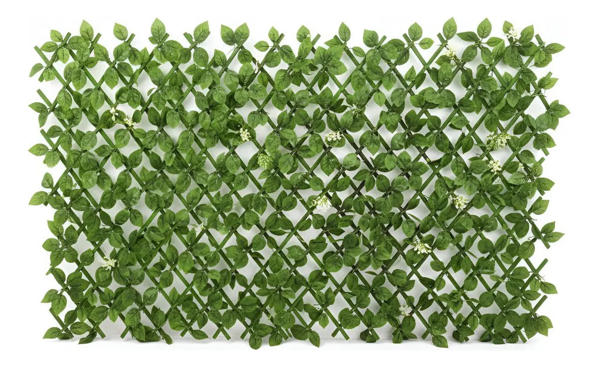 Cerco de enredadera artificial extensible