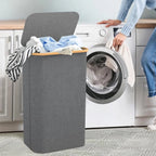 Canasto organizador plegable con tapa