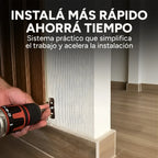 Clips de fijación panel WPC 100 unidades