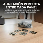 Clips de fijación panel WPC 100 unidades