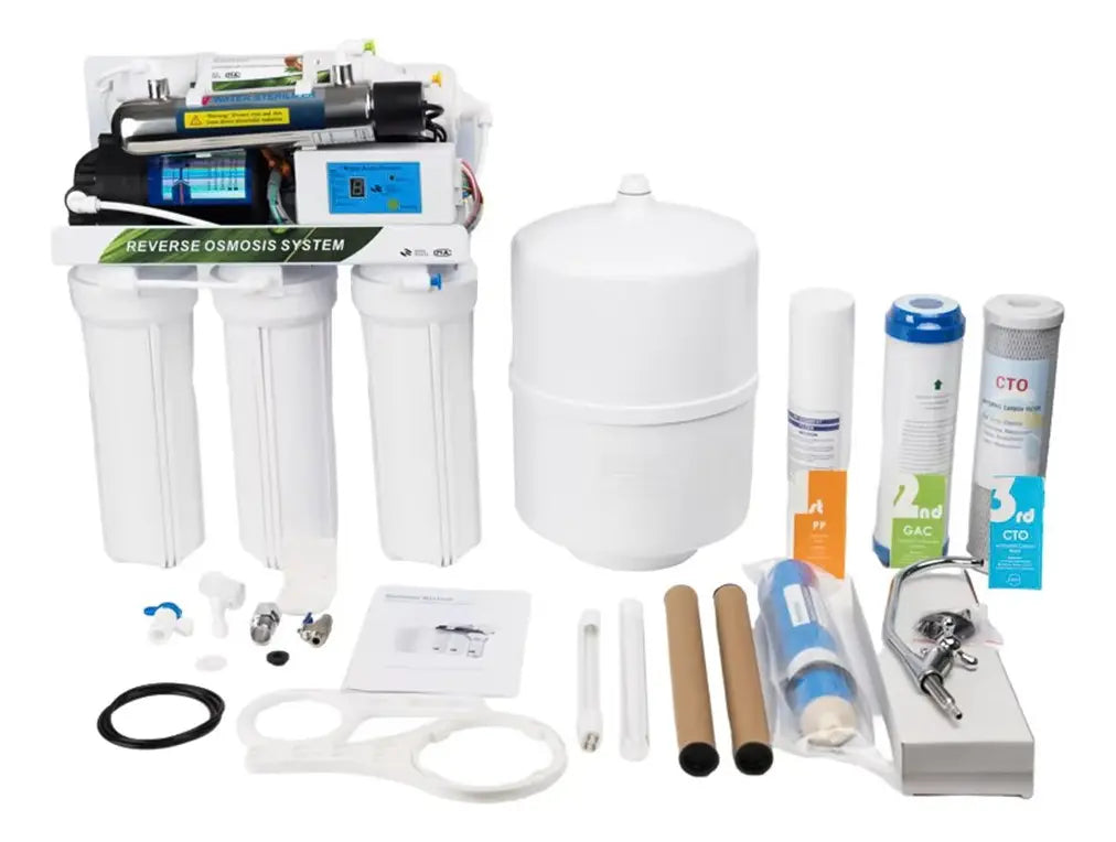 Bacha Pileta Multifuncional Cocina Acero + Filtro Osmosis Ql