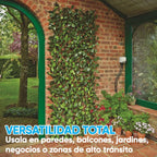 Cerco de enredadera artificial extensible