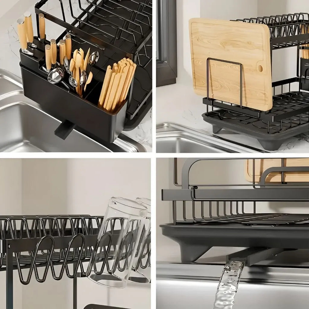 Escurridor de platos 2 niveles